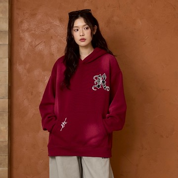 LAKING-潮流噴霧歌德R字長帽T