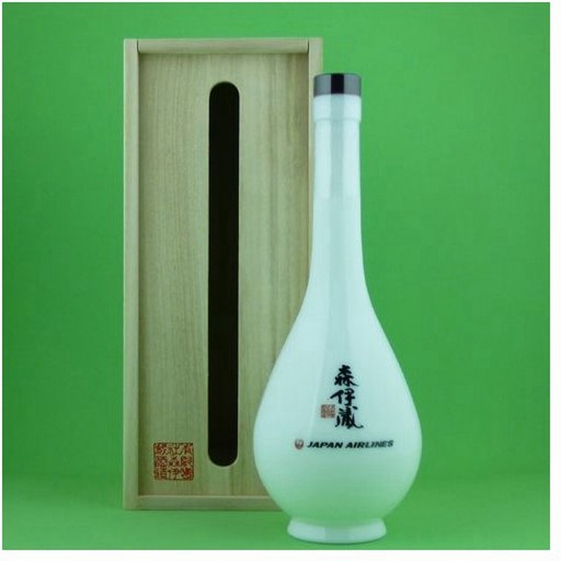 森伊蔵 JAL15周年記念 レア鶴首スペシャルボトル 芋焼酎 25度 600ml