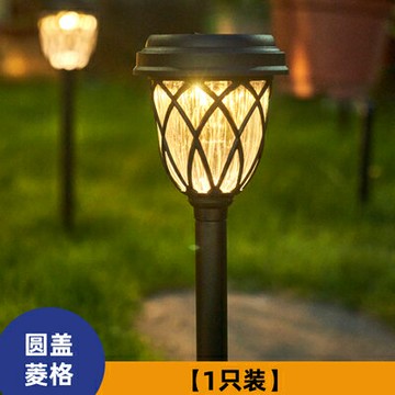 新款太陽能戶外庭院地插草坪燈家用花園氛圍裝飾草地防水景觀佈置