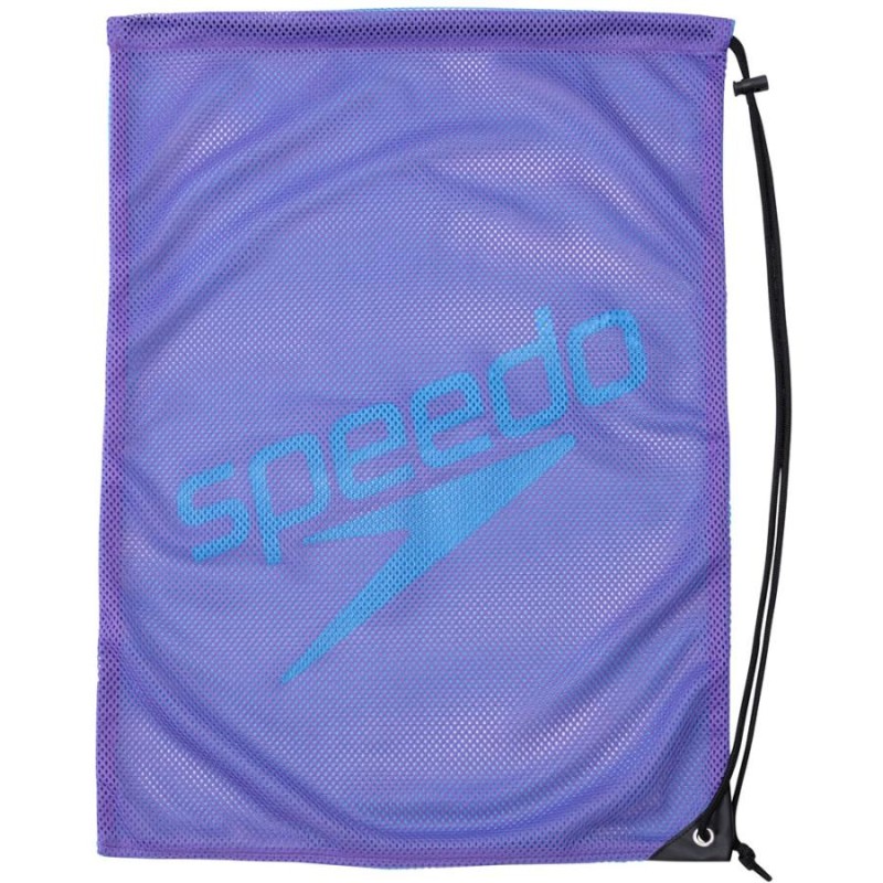 Speedo スピード メッシュバッグ L SD96B08 VB LINEショッピング