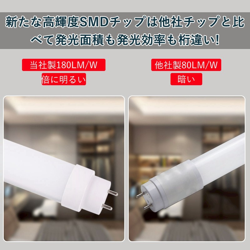 LED蛍光灯 15W形 直管 led蛍光管15W形 44cm 436mm 昼光色 グロー式工事不要 15W形 G13 照明 蛍光管 (15W 