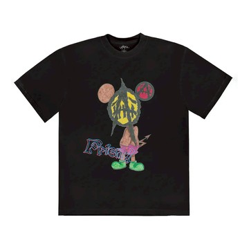 Travis Scott Utopia x St Michael 2B T-Shirt 'Black'