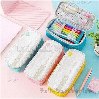 キャンバス 筆箱 シンプル ペンケース 大容量 小学生 中学生 高校生 男子 女子 男女兼用 ペン入れ ペンポーチ 軽量 耐久性 スタディプランナー 文房具 入学祝い 通販 Lineポイント最大get Lineショッピング