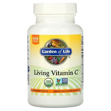 Garden of Life, 維生素C膳食補充膠囊，60粒