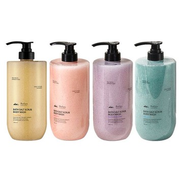 韓國 EVAS x Bathpa~香氛海鹽去角質沐浴露(1000ml) 款式可選
