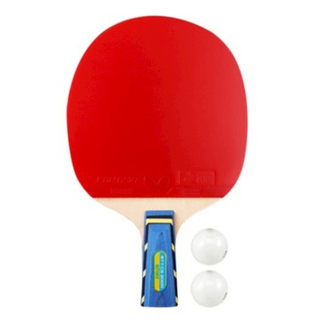 BUTTERFLY 乒乓球拍 中式握法 + 2顆球  BTY-CS2000  1支  240 x 150mm
