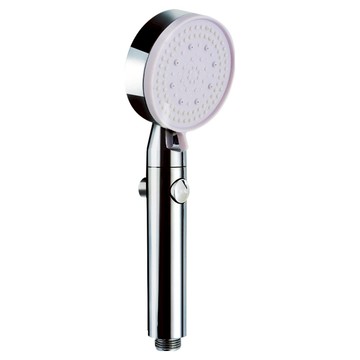 YUNMI 五檔增壓節水加壓蓮蓬頭/淋浴花灑 一鍵止水  1個  銀色