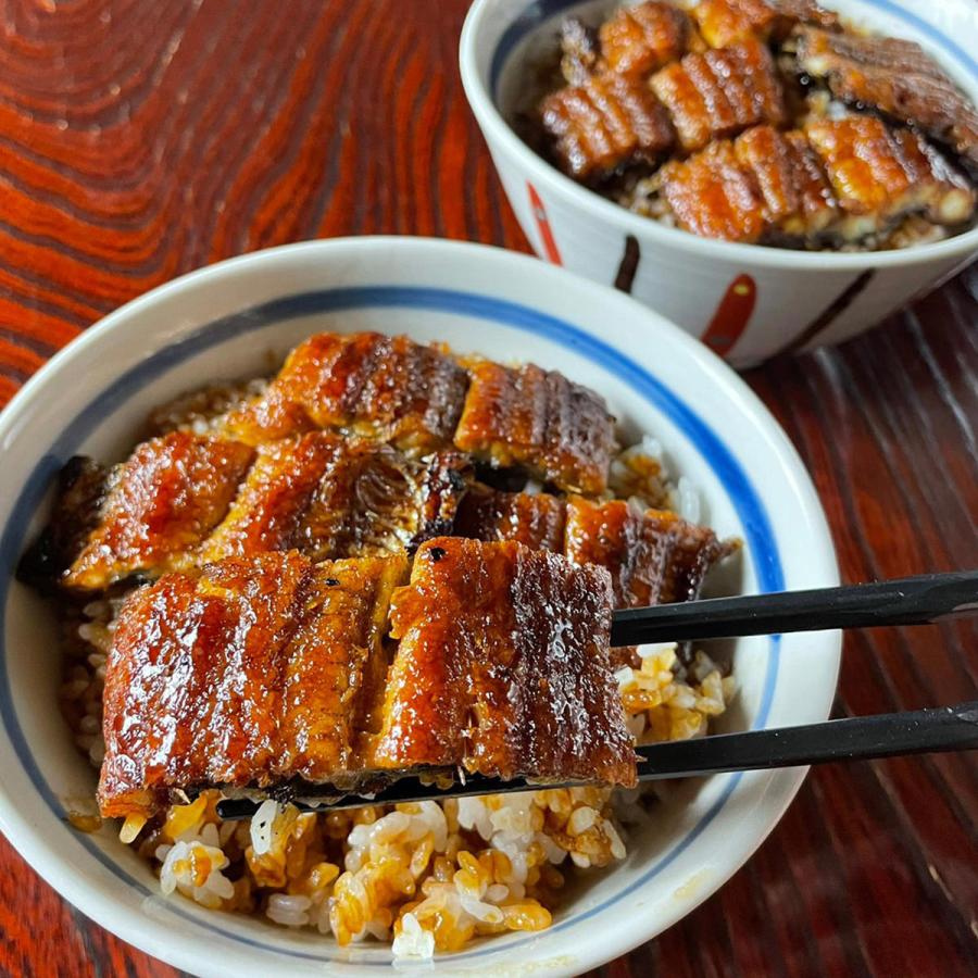 うなぎの新甫 うな丼 2人前セット 贈答用 ウナギ 蒲焼き 国産 惣菜