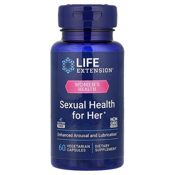 Life Extension, 女性健康，女性性健康，60 粒素食膠囊