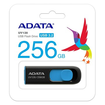 【ADATA 威剛】256GB UV128 USB3.2 隨身碟【三井3C】