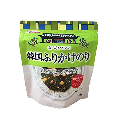 徳山物産 食べかたいろいろ韓国ふりかけのり　45g