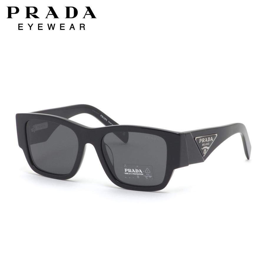 プラダ PR10ZSF 1AB5S0 55 サングラス PRADA ロゴプレート ...