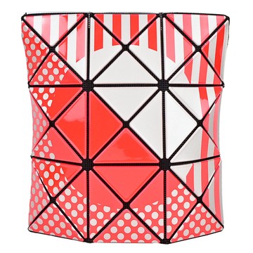 ISSEY MIYAKE 三宅一生 BAOBAO 紀念版拼色萬用包-紅 _廠商直送