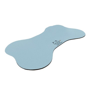 硅藻泥地墊 藍色骨頭 浴室吸水防滑墊  小(60 x 40cm)  1個