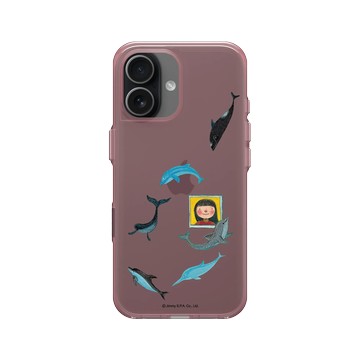 iPhone 17 Clear (相機按鈕) 晶醺玫 - 幾米 Jimmy Liao - 星空-心中的女孩