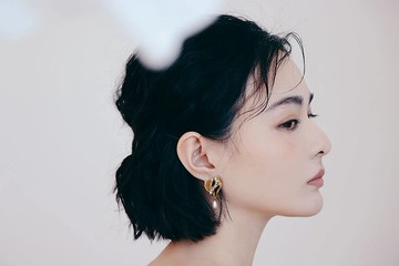 COR-DATE / 愛心搖曳耳環