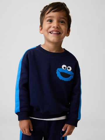 嬰兒及幼兒VintageSoft Gap × Sesame Street芝麻街大學T