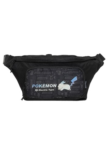 【Pokemon】 寶可夢腰包-黑色 PK00C03BK