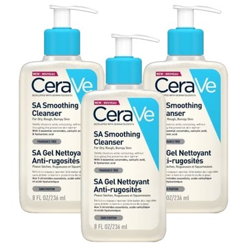 CeraVe 適樂膚 水楊酸煥膚淨嫩潔膚露  236ml  3瓶