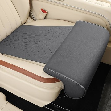 【新品上市】汽車座椅腿托 通用汽車座椅墊 加厚座椅腿托一體墊 記憶海綿腿部支撐延長器 前座椅舒適墊 汽車坐墊