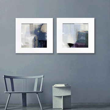 藍調色塊 | 藝術微噴 | 掛畫