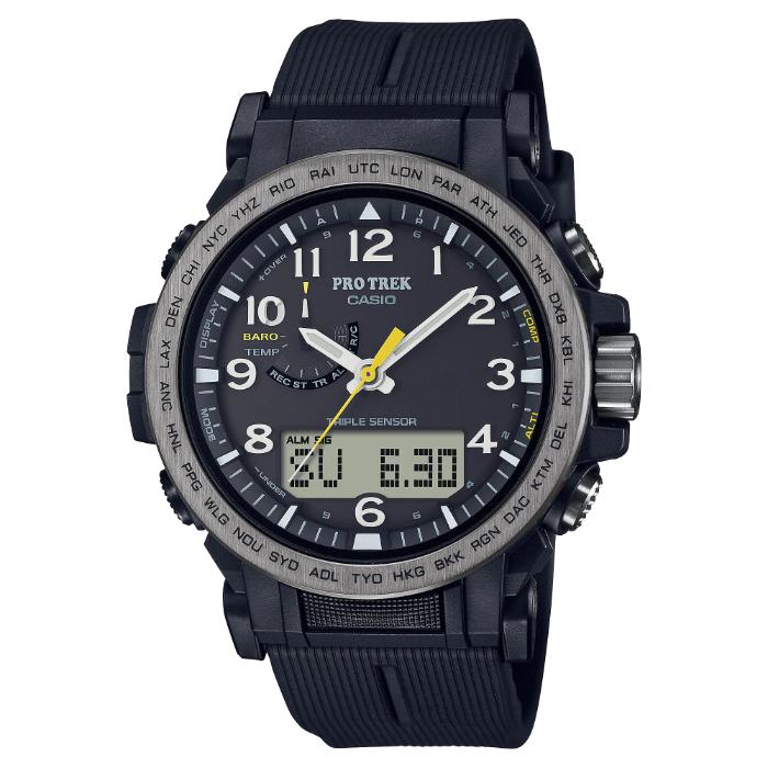 CASIO TREK （電波機能無し） ソーラー PRO シルバー ヒ*ロ様