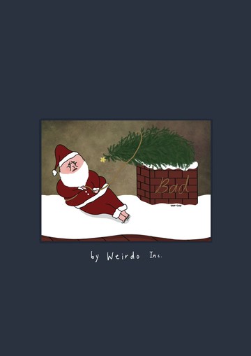 【聖誕卡片】Bad Bad Santa