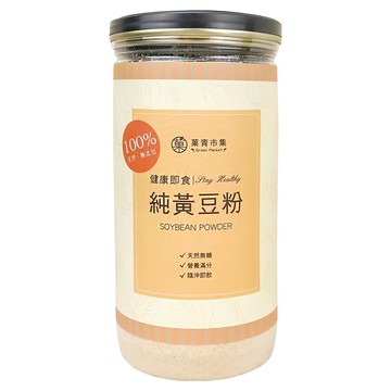 GreenMarket 菓青市集 純黃豆粉  300g  1罐