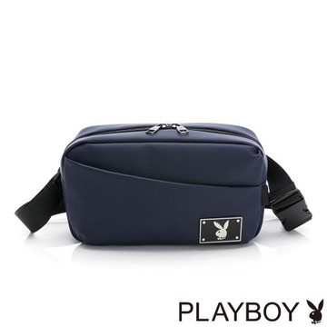 PLAYBOY - 斜背包  Calm系列 - 藍色