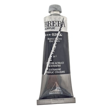 MAIMERI BRERA 超細緻壓克力顏料 S1 M0806020 020 鋅白  60ml  1色
