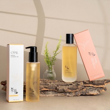 茶覺- 雙茶卸妝修護保濕組 l 洗卸合一 最天然抗氧化 撫平細紋