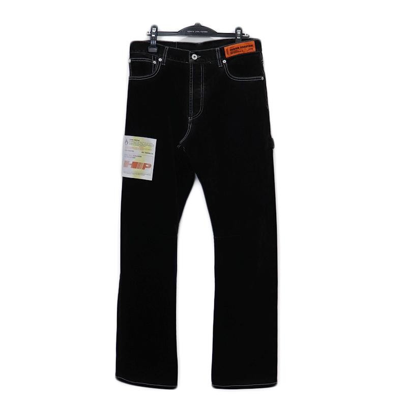 HERON PRESTON LABEL FLOCK HAMMER PANTS ヘロンプレストン メンズ