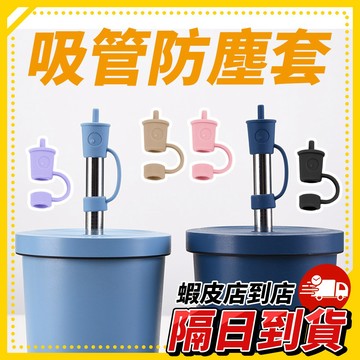 台灣現貨🚚 吸管防塵套 矽膠吸管蓋 食品級材質吸管套 可重複使用 吸管防塵蓋 攜帶方便吸管套 環保飲品吸管配件