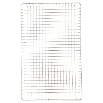 行家 304不鏽鋼方格防漏烤肉網 耐高溫 不變黃 耐腐蝕  48 x 30cm  48 x 30ccm  1個