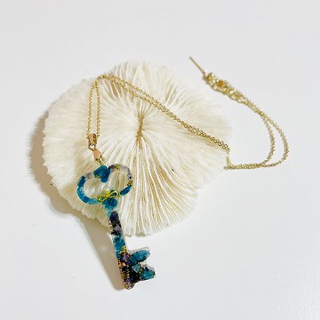 鑰匙奧剛項鍊/療癒/水晶/奧剛能量塔