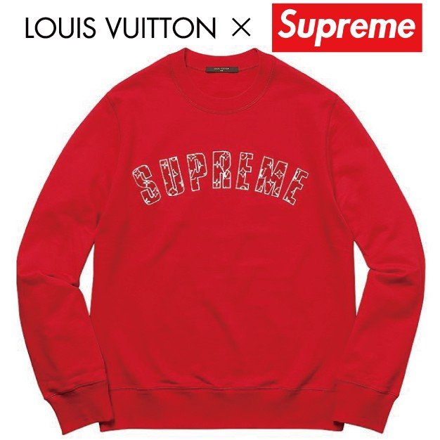 LOUIS VUITTON × supreme トレーナー