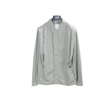 Stephan Schneider 比利時設計師品牌 灰色棉麻廓形設計夾克 4碼