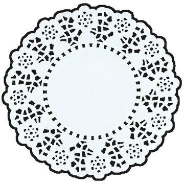 MR.BAKING 萬鴻 英式花邊紙 9.5吋(240mm) 250張/組 - 烘焙裝飾、甜點擺盤  1組