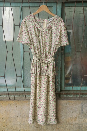 純情百貨行 古著 vintage 古著洋裝 庭園晚會洋裝