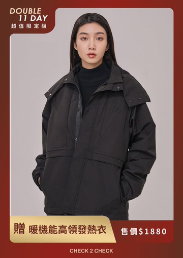 暖機能全防護極鋒外套