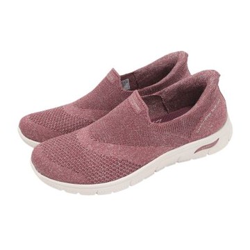 512-SKECHERS 女鞋 休閒鞋 懶人鞋 瞬穿 足弓 輕量 粉 紅 Refine 2.0 104695DKRS