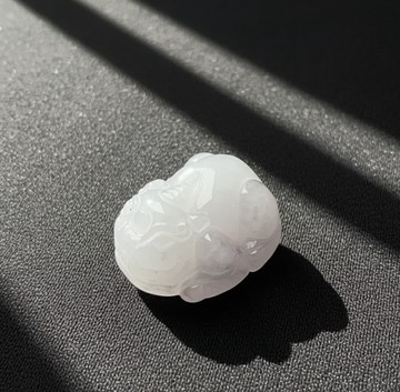 冰種翡翠貔貅 | 戒面 | 天然緬甸玉翡翠A貨 | 送禮