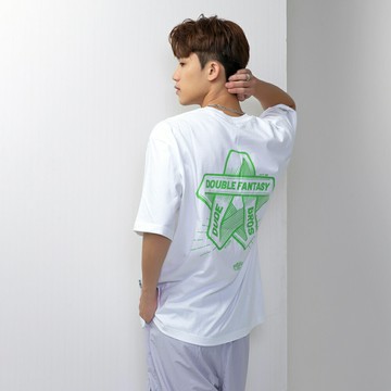 【JPG】 韓國 ÅLAND  純棉 螢光圖案 潮流 T恤