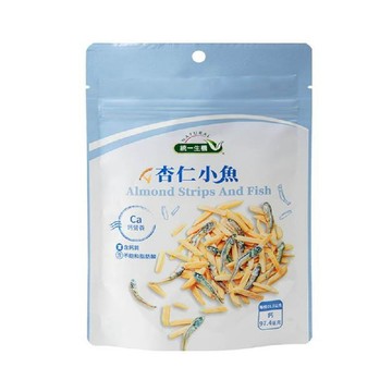 [家速配]統一生機杏仁小魚