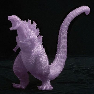 大戦争ゴジラ クリアブラック 背びれ蓄光 ギガブレイン スーフェス