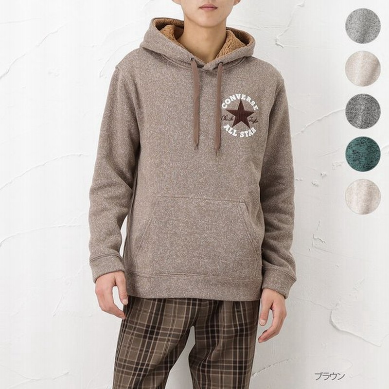 Converse コンバース パーカー 長袖 スウェット メンズ ブランド 裏起毛 フリース ボア 通販 Lineポイント最大1 0 Get Lineショッピング