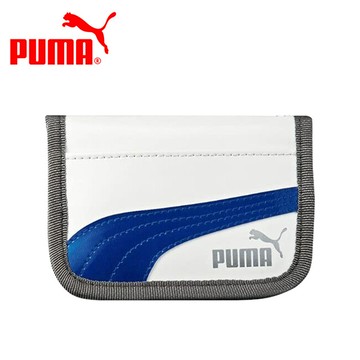 puma 皮質 摺疊票卡夾 票夾 證件夾 悠遊卡夾 防潑水 多層收納 日本正版062476