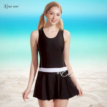 泳之美品牌 流行大女連身裙泳裝 NO.69358