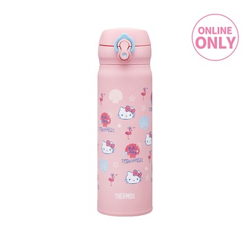 【THERMOS膳魔師】保溫瓶_JNL-504系列_500ml_Hello Kitty夏日貝殼篇