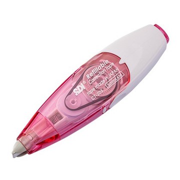 蝦皮隔日到貨 手牌 修正帶CT-205 5mm*6M(粉紅色) 墊腳石購物網